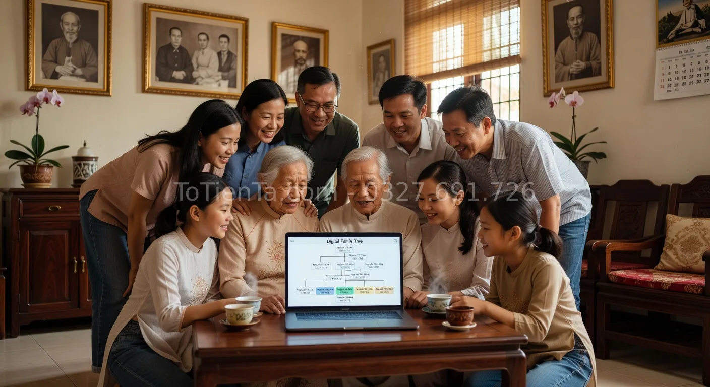 app làm gia phả app làm gia phả