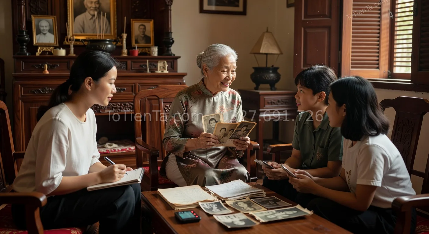 bắt đầu làm gia phả bắt đầu làm gia phả