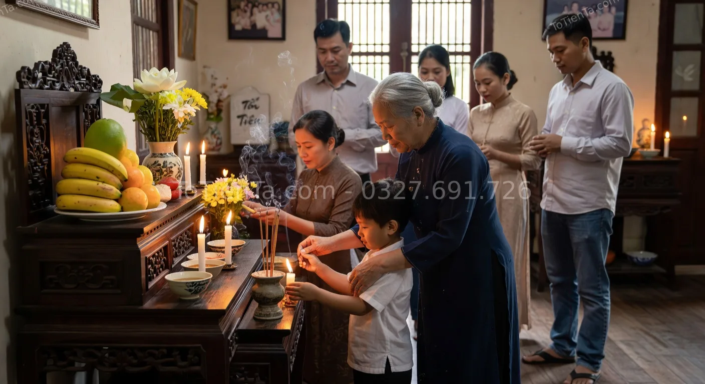 cách thắp hương