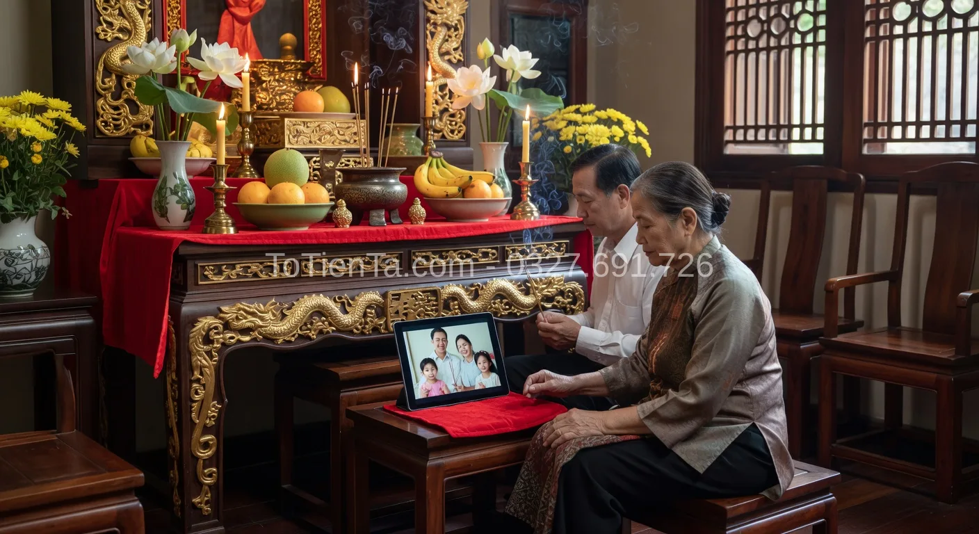 thờ cúng online