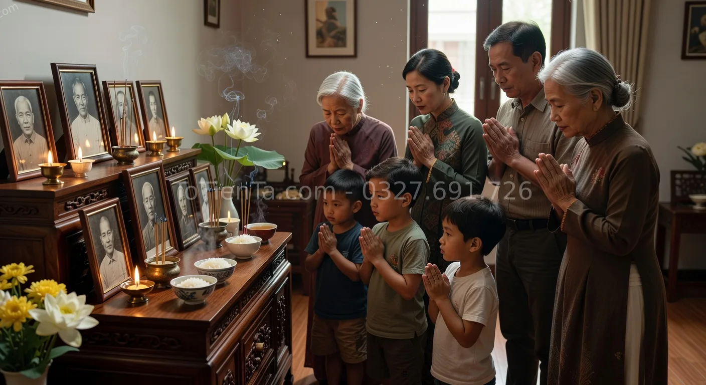 tín ngưỡng thờ cúng tổ tiên