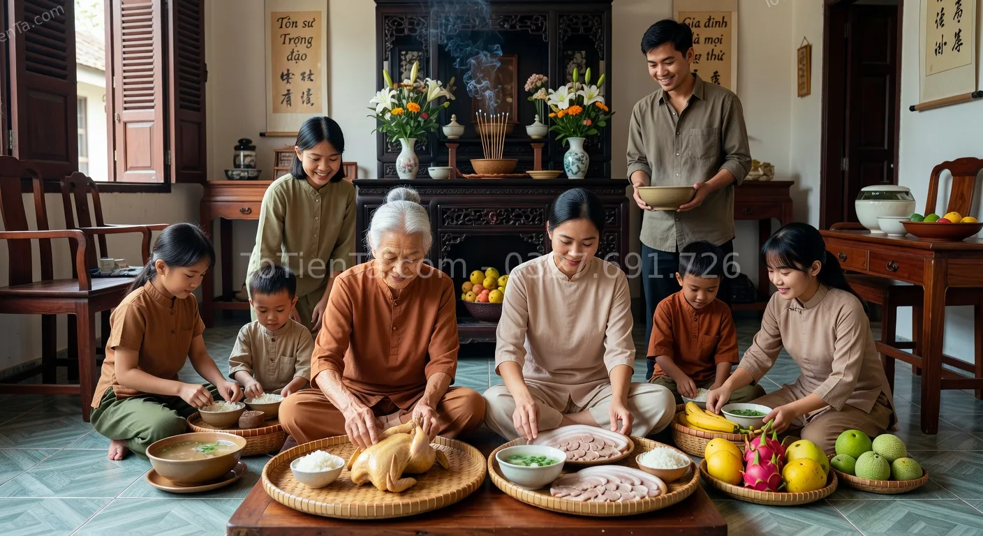 tổ chức ngày giỗ